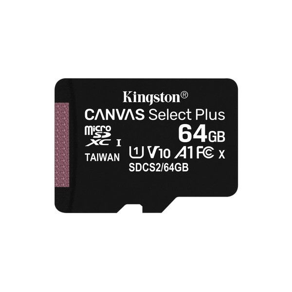 Carte microSD Kingston Canvas Select Plus
