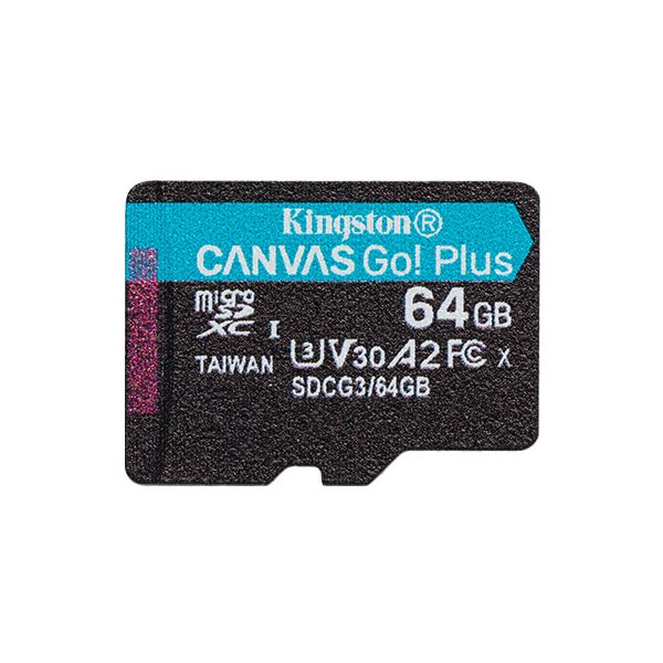 Carte microSD Kingston Canvas Go Plus